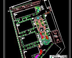 某工厂绿化施工图免费下载 - 园林绿化及施工 - 土木工程网